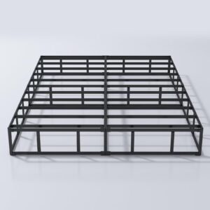 ALDRICH Queen Box Springs 9 Inch Heavy Duty Metal Box Spring Mattress Foundation 3000lbs Max Weight Capacity/Non-Slip/No Noise/Easy Assembly/Easy Clean Cover