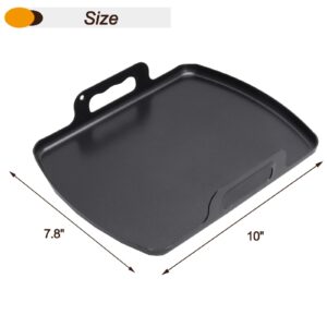 BMMXBI Non-Stick Grill Griddle Plate for Ninja AG301 AG300 AG400, Griddle Replacement Parts for Ninja Foodi Grill Griddle AG300C, AG301C, AG302, IG301A, 123KY300