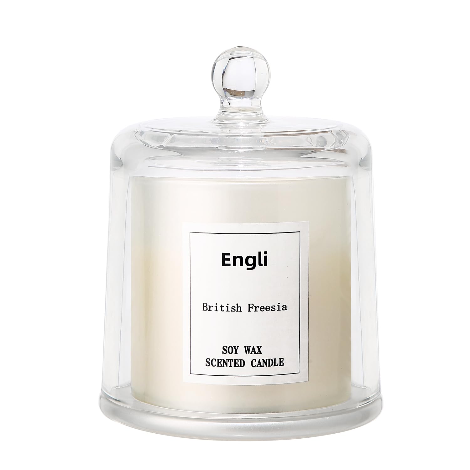 Engli Aromatherapy Candles English Pear Freesia Scented Candle for Home Scented Soy Wax Candles 45 Hour Burn Time Candles Gifts for Women Birthday Thanksgiving Christmas