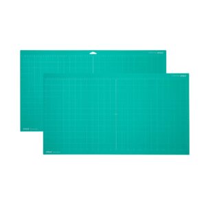 cricut standard grip performance machine mat, 24 in x 12 in (2 ct) - compatible with cricut venture