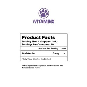 Melatonin for Dogs | Dog Melatonin | Melatonin for Dogs Sleep | Sleep Aid for Dogs | Dog Sleep Aid | Dog Calming | Calming for Dogs | Dog Calming Treats | Dog Anxiety Relief | (1)