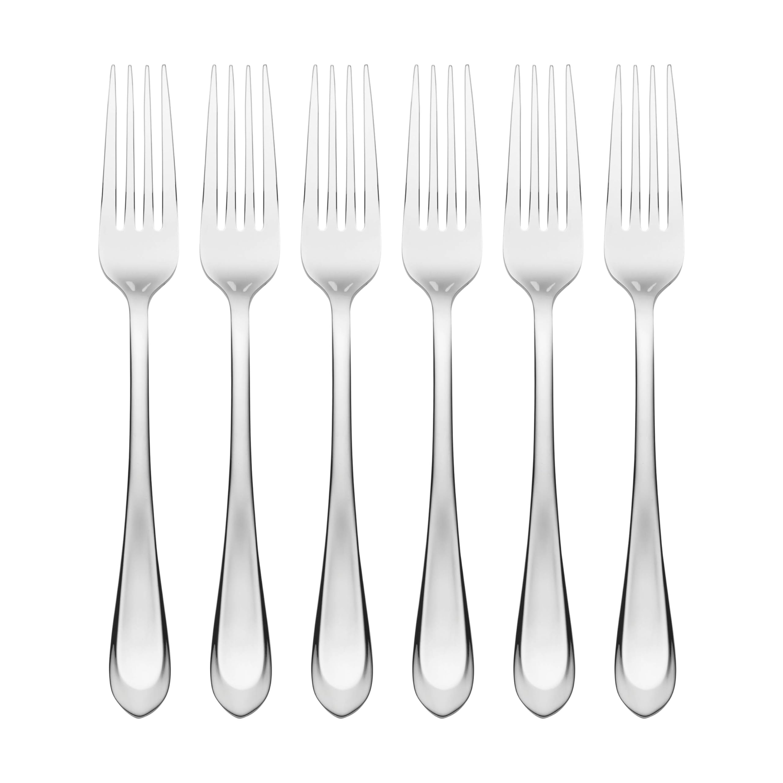 Hampton Forge 895325 Alesey Mirror Everyday Dinner Forks, Set Of 6