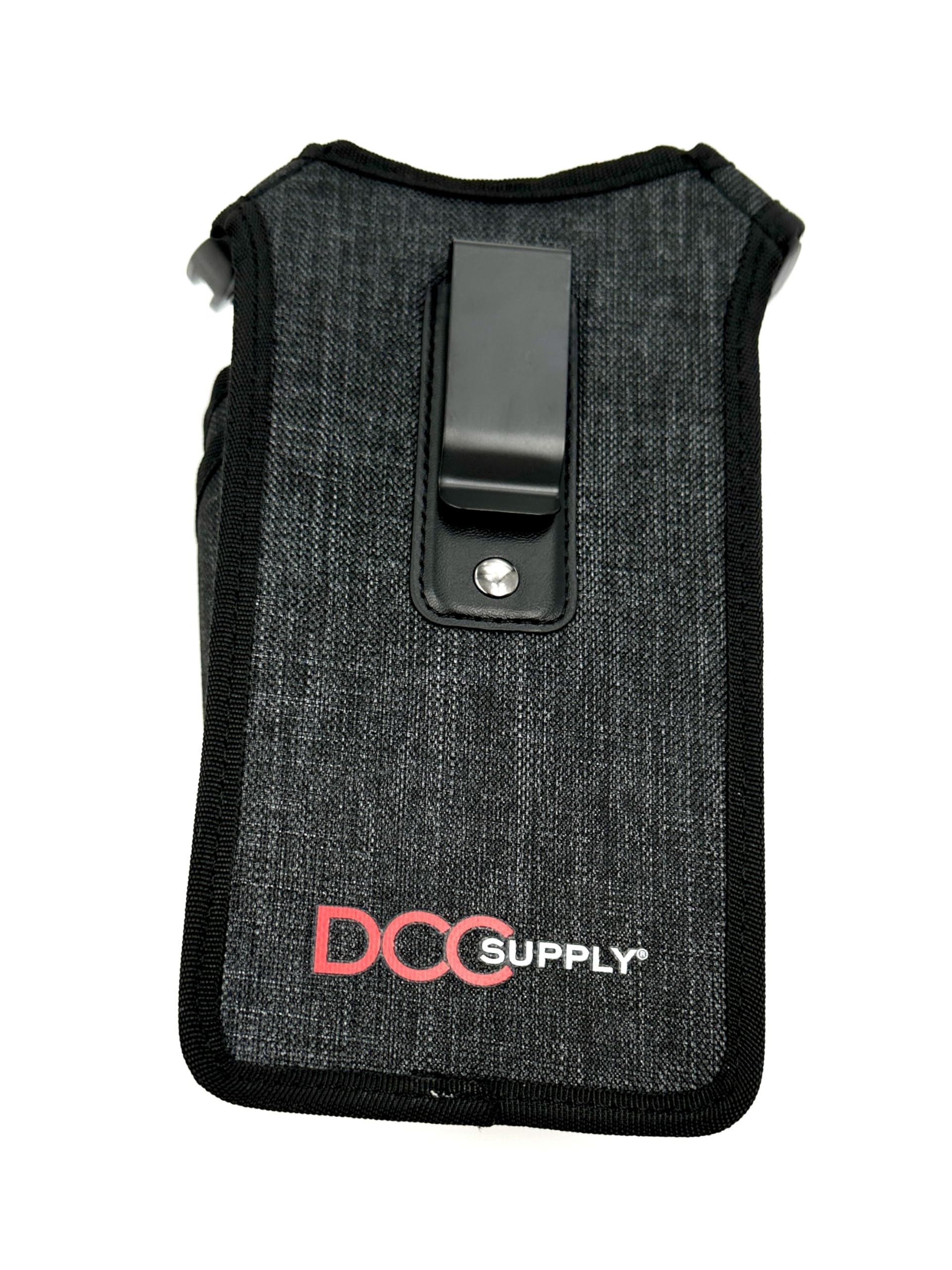 Square Payment Pouch with Sling/Waistbelt and Rugged Metal Belt Clip