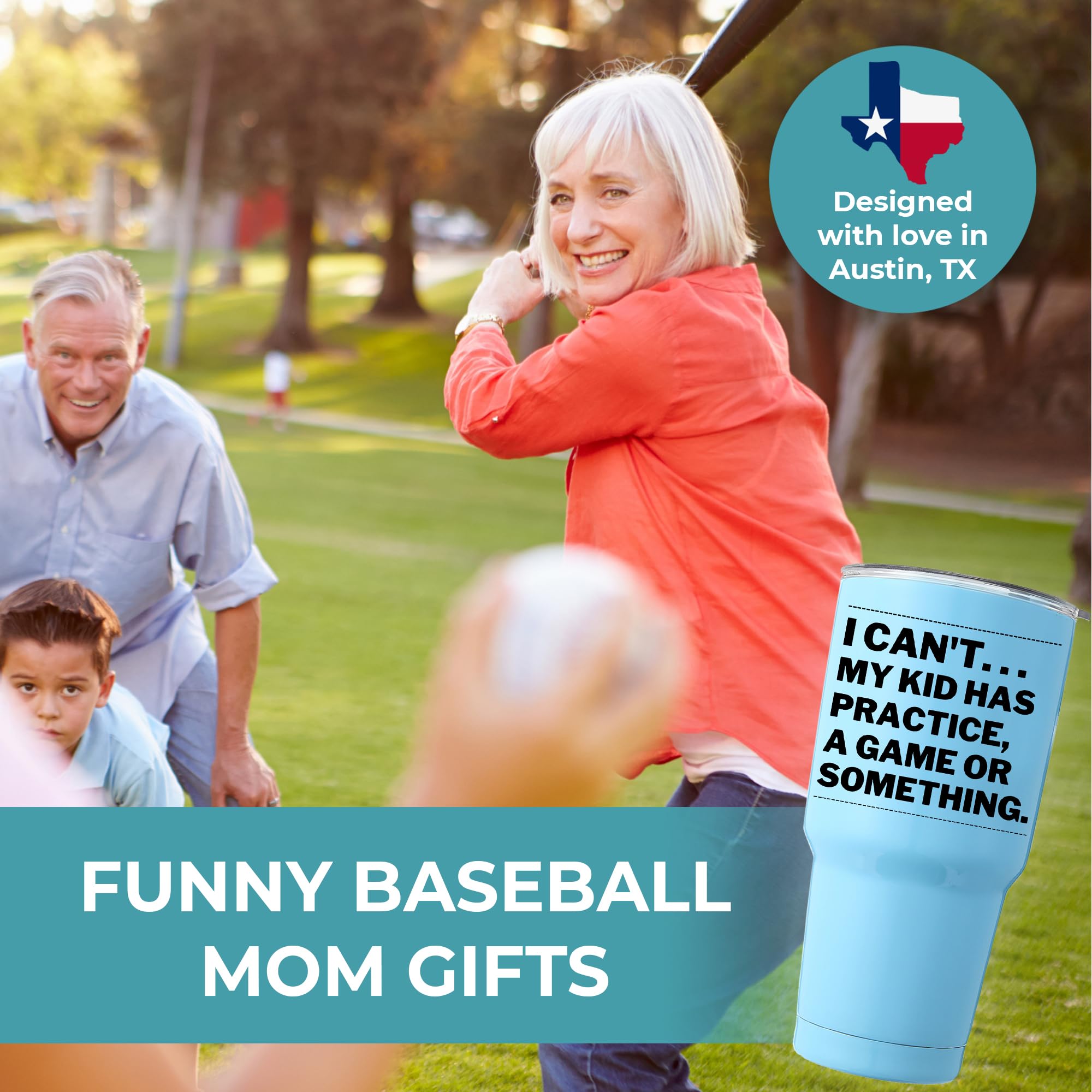 Funny Mom Tumbler 30oz, Funny Gifts For Sports Moms, Baseball Mom Gifts, Volleyball Basketball, Soccer, Softball, Lacrosse, Golf, Football, Hockey, Cheer, Diving, Gymnastics, Wrestling, Tennis Cycling