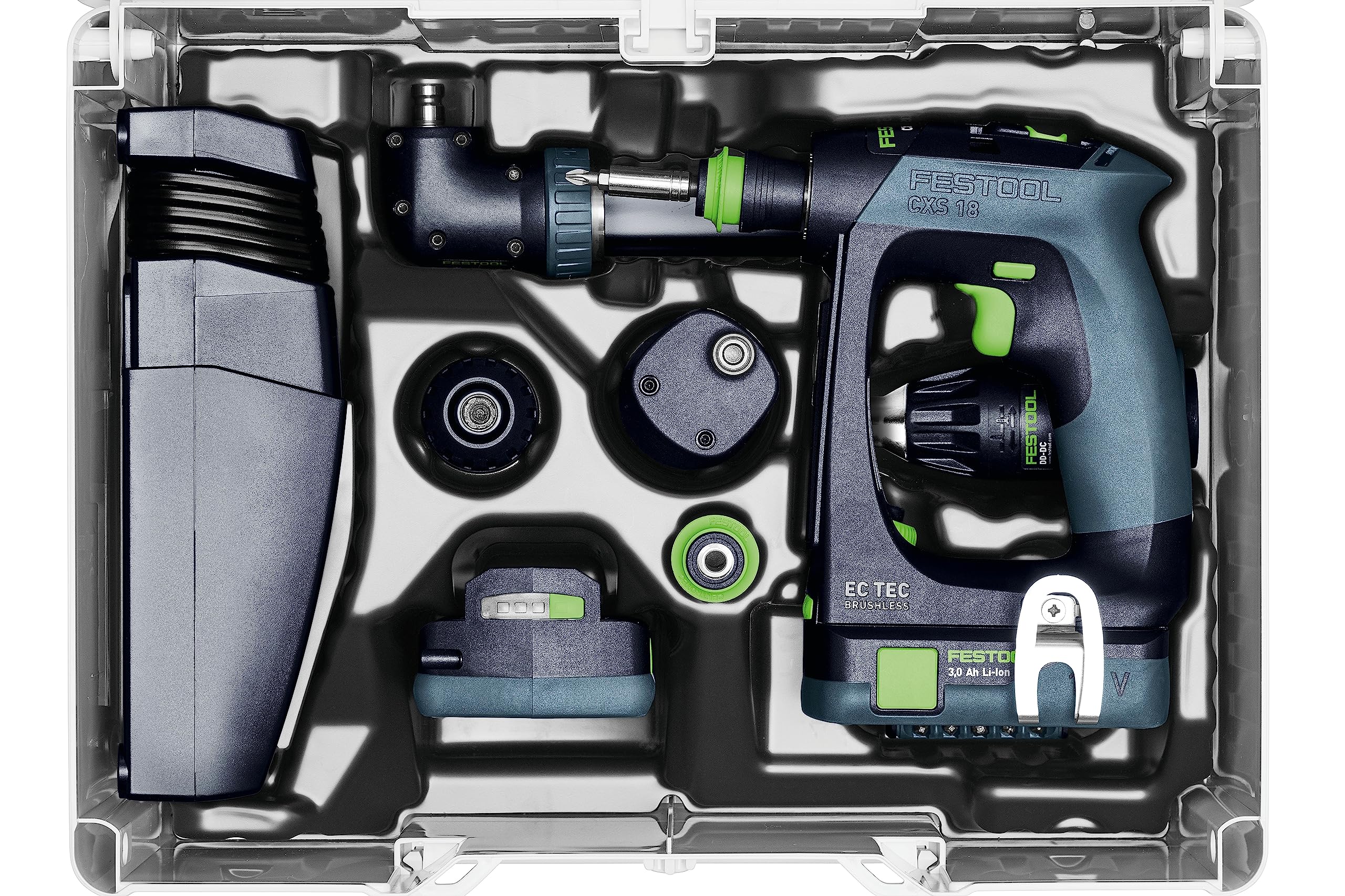 Festool Cordless Drill CXS 18 HPC4,0 I-Set US