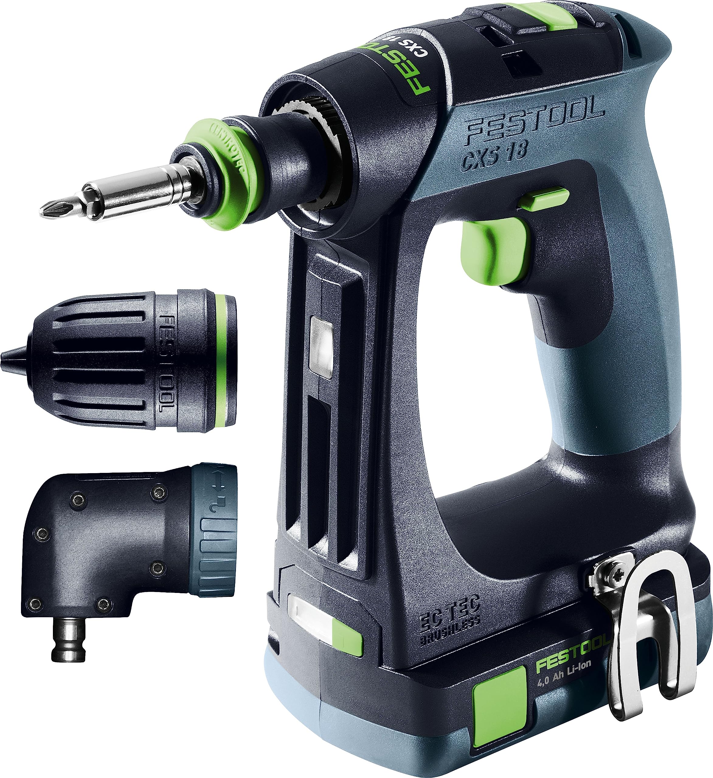 Festool Cordless Drill CXS 18 HPC4,0 I-Set US