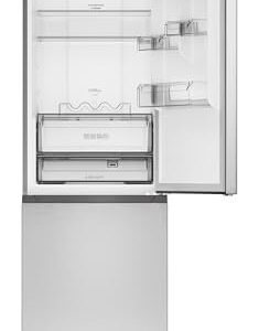 SHARP SJB1255GS Refrigerator with Bottom-Freezer, Counter-Depth, 24 Inch, 11.5 Cubic Foot, Stainless Steel