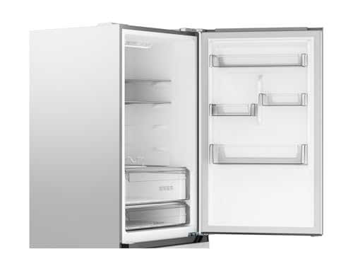 SHARP SJB1255GS Refrigerator with Bottom-Freezer, Counter-Depth, 24 Inch, 11.5 Cubic Foot, Stainless Steel