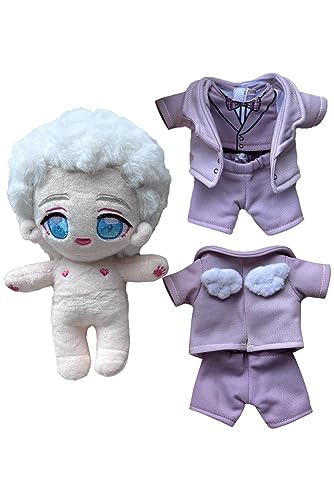 Oumelfs Plush Toy Angel Demon Dolls Figure Plush Plushies Stuffed Soft Pillow X-mas Kids Gifts 10in