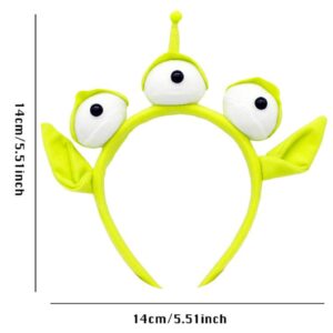 QEAGVJ Alien Headband Christmas Headbands for Adults Festival Cosplay Party Monster Headband for Birthday Christmas Costume Party