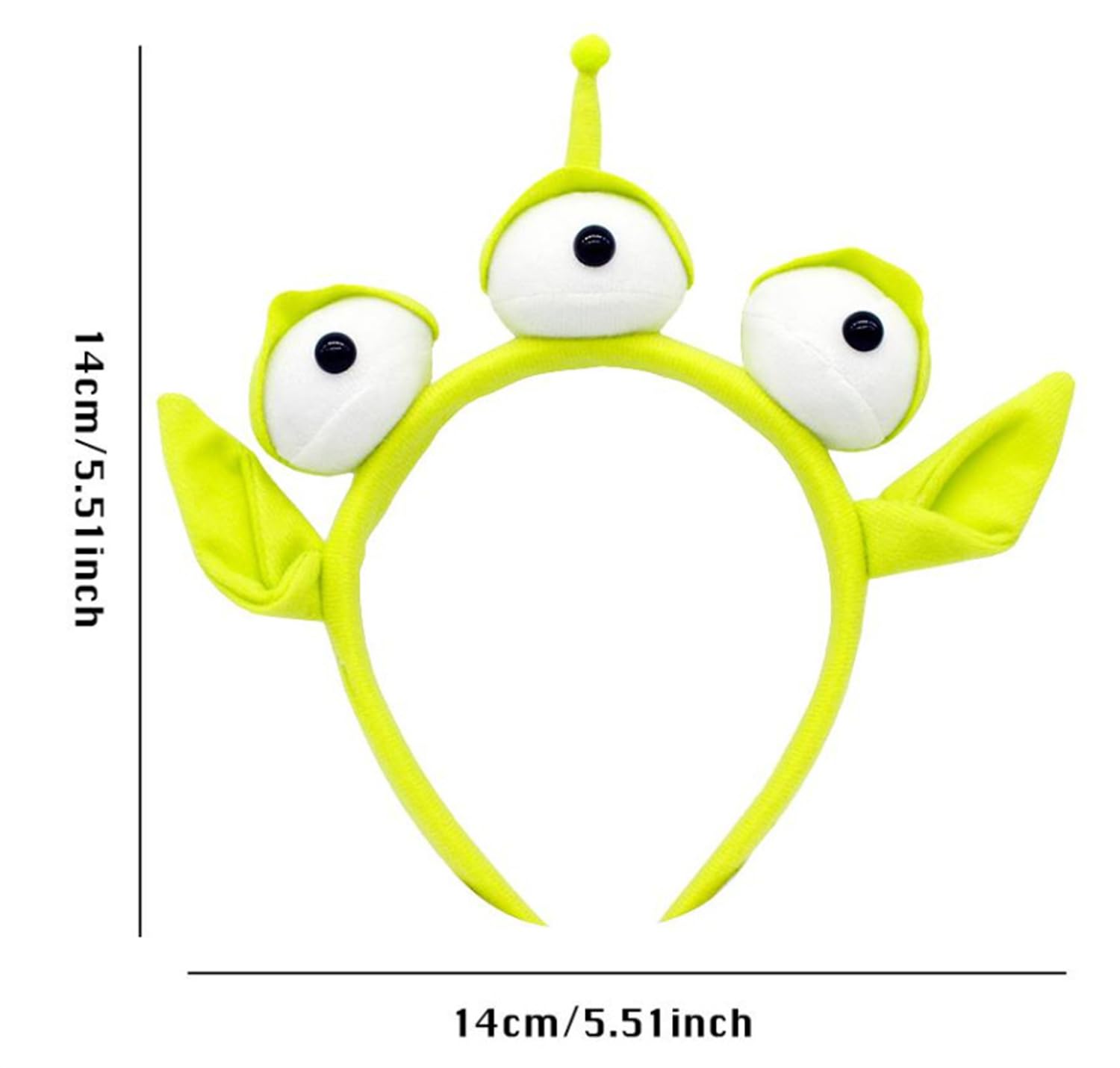 QEAGVJ Alien Headband Christmas Headbands for Adults Festival Cosplay Party Monster Headband for Birthday Christmas Costume Party