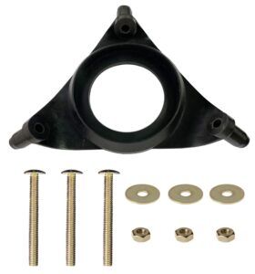 ksjed gp51487 tank bolt assembly kit compatible with kohler wellworth triangle toilet tank to bowl gasket kit