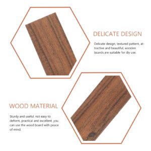 DOITOOL 6 Pcs DIY Garden Panels Wall Panels DIY Replacement Garden Bench Slats Wood Manual Timber