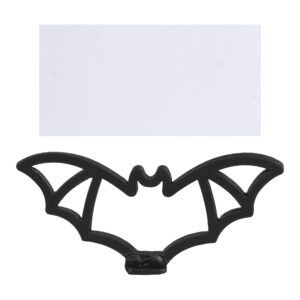 Ginger Ray Halloween Metal Black Bat Place Card Holder Party Table Decoration 4 Pack