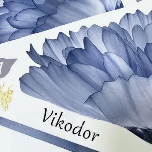 Vikodor Flower Wall Decals Peel and Stick DIY Floral Wall Decals Removable Flower Wall Stickers Murals Vinyl Butterfly Wall Decals for Girls Bedroom Living Room Bathroom Wall Art Decor