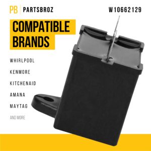 PartsBroz WPW10662129 Run Capacitor - Compatible With Whirlpool Maytag KitchenAid Refrigerator Models - Replaces AP6023677 2169373 W10662129 PS11757023 - Reliable Start and Cooling Solution