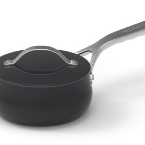 Cuisinart Culinary Collection Nonstick 1 Qt. Saucepan + Cover, Black