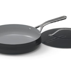 Cuisinart Culinary Collection Nonstick Cookware 4.5 Qt. Sauté Pan + Helper Handle + Cover, Black