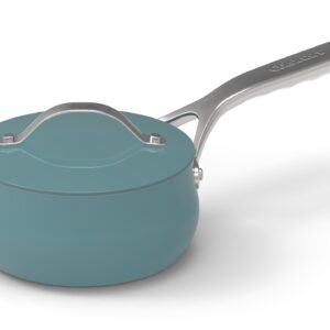 Cuisinart Culinary Collection Nonstick 1 Qt. Saucepan + Cover, Teal