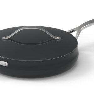 Cuisinart Culinary Collection Nonstick Cookware 4.5 Qt. Sauté Pan + Helper Handle + Cover, Black