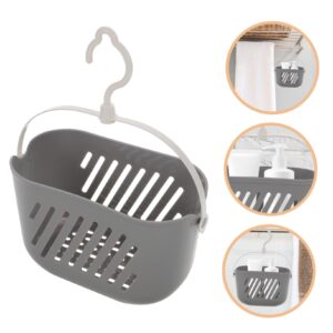 Cabilock bathroom hand basket kitchen organzier hanging shower basket bathroom hanging basket toiletry storage basket plastic storage basket plastic hamper portable shower shower tote