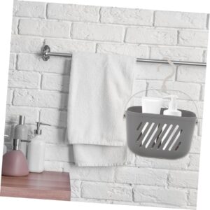 Cabilock bathroom hand basket kitchen organzier hanging shower basket bathroom hanging basket toiletry storage basket plastic storage basket plastic hamper portable shower shower tote