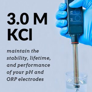 3.0 M KCl Reference Electrode Filling/Storage Solution (60 mL, 2 oz.) for pH and ORP Electrodes