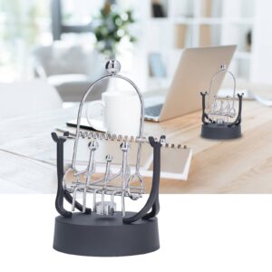 Perpetual Motion Desk Toy Noiseless Swinging Desk Sculpture Silent Motion Office Decor Endless Motion Desk Ornament for Desktop Decorations