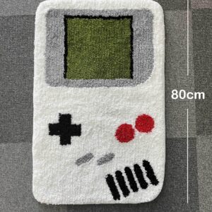 EXIGENT Retro Gamer Handheld Game Console Ultra Soft Anti-Slip Floor Door Mat Rug (GB_Rug)