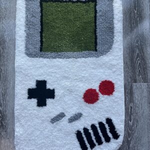 EXIGENT Retro Gamer Handheld Game Console Ultra Soft Anti-Slip Floor Door Mat Rug (GB_Rug)