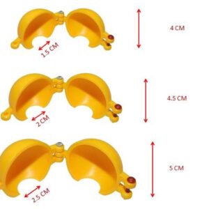 Garden Of Arts Ladoo Maker Mold Plastic Set of 3 in Three Sizes 1,2 and 3 No. Ladu Maker Mould Sancha for Ganpati Diwali Janmashtmi and Other Festival for Indian Mithai