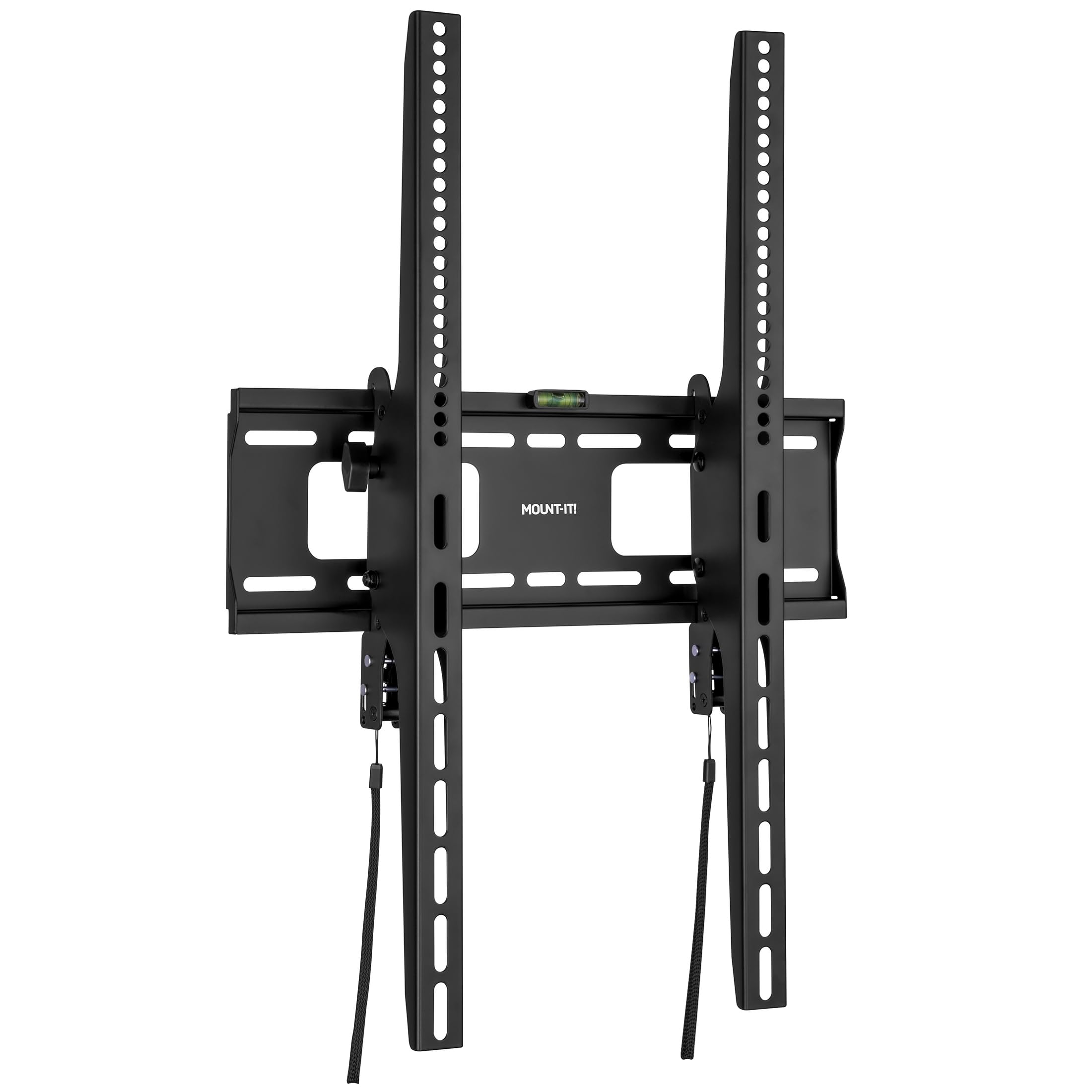 Mount-It! Portrait TV Wall Mount, Low Profile TV Mount for Vertical Mounting of Displays from 37" to 75", High 165 lb Weight Capacity, Anti-Theft Design, Tilting Menu Wall Board Mount, Sturdy Design