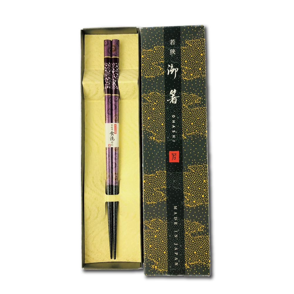 Premium Japanese Chopsticks Reusable [ Made in Japan ] Traditional Lacquer Art Wooden Chopsticks B (Galaxy PU(MK007))