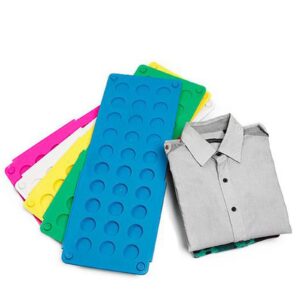 Creative Lazy T-shirt Folding Board Clothes Folding Board Fast for Kid and Adult to Fold Clothes-white