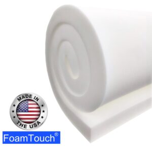 FoamTouch 6" Height x 30" Width x 75" Length Camper/RV bunk Mattress with Gel Memory Foam -No Cover