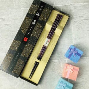 Premium Japanese Chopsticks Reusable [ Made in Japan ] Traditional Lacquer Art Wooden Chopsticks B (Galaxy PU(MK007))