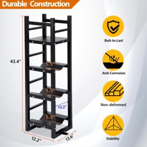 Eastrexon Heavy Duty Refrigerant Tank Rack with Storage Plate, Stable Refrigerant Cylinder tank rack, Cylinder Rack Sufficient Storage for Freon, Gases, Oxygen, Nitrogen, Acetylene