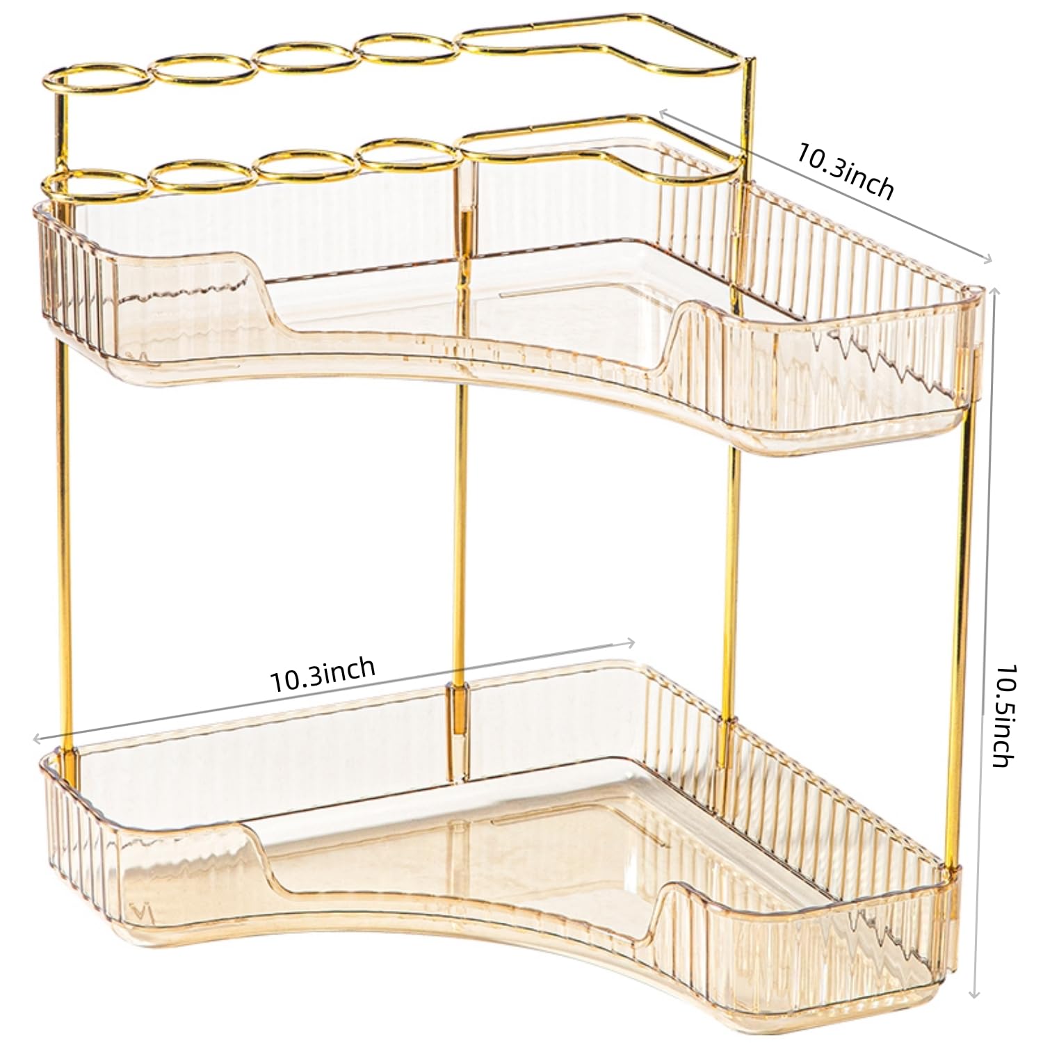 Corner Shower Caddy shelf,2-Pack Adhesive Shower Organizer Plastic Shower Shelf with 3 Hooks,No Drilling Shower Organizer,Wall Mounted with Large Capacity Shower Shelves (Table-top Green 2-layer)