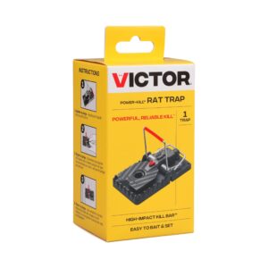 Victor M144B Instant Power-Kill Easy Set Reusable Rat Trap