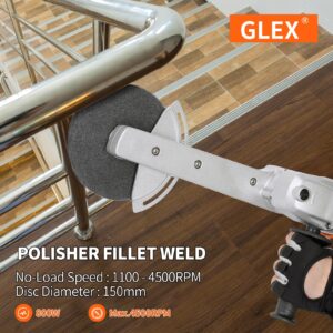 GLEX Angle Grinder Stand Tools, Extended Angle Grinder, Stainless Steel Industrial Long Arm Electric Angle Grinder, Sander, General Purpose: Grinding Wheels, Metal Cutting Blades, Flap Wheels.