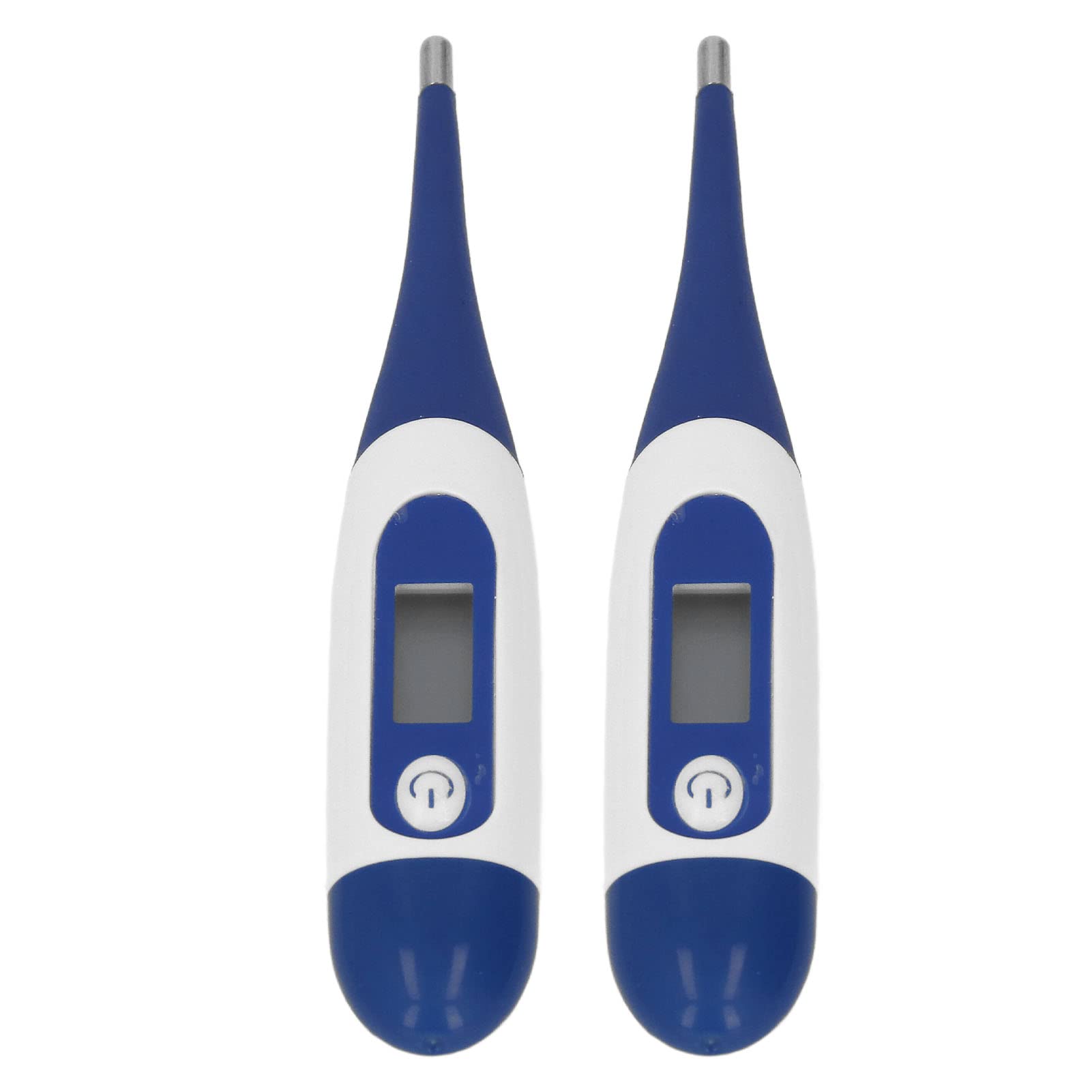 2Pcs Digital Pet Thermometer, Fast and Accurate Measurements in 20 Seconds, Waterproof, Suitable for Cats, Dogs, Horses, Veterinarian