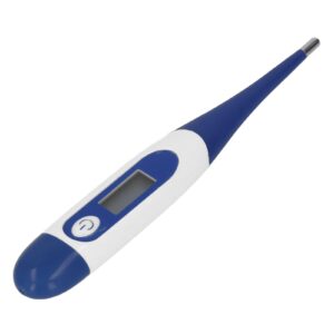 2Pcs Digital Pet Thermometer, Fast and Accurate Measurements in 20 Seconds, Waterproof, Suitable for Cats, Dogs, Horses, Veterinarian