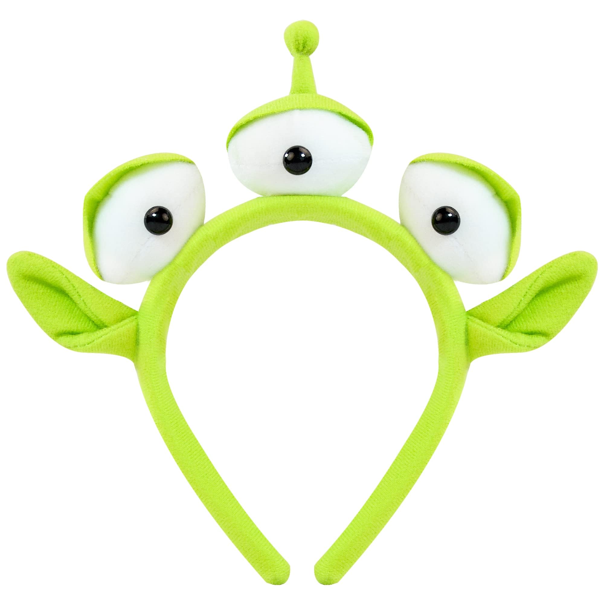 Oufegm Alien Headband Three-eyed Headband for Kids Toy Monster Story Plush Headwear Hat Accessories for Party Costume Accessories Halloween Costumes