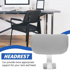 Holibanna Office Chair Headrest Attachment Adjustable Neck Support Cushion Elastic Sponge Head Pillow Computer Chair Kit for Ergonomic Chair Detachable Back Support