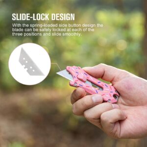 OKNIFE Otacle EDC Retractable Utility Knife (Pink)