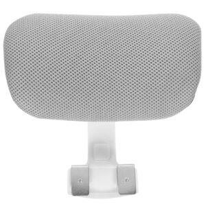 holibanna office chair headrest attachment adjustable neck support cushion elastic sponge head pillow computer chair kit for ergonomic chair detachable back support