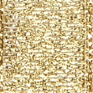 Offray Metallic Galena Craft and Decorative Ribbon, 5/8" Wide, 9-Foot Spool, Gold (155224)