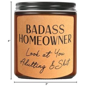 Candles Gifts for Home - House Warming Gifts New Home Women Men - Funny Housewarming Gifts for New House - New Home Candle for homeowner