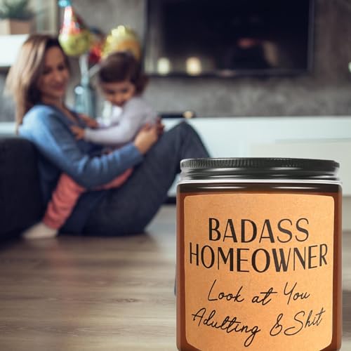 Candles Gifts for Home - House Warming Gifts New Home Women Men - Funny Housewarming Gifts for New House - New Home Candle for homeowner