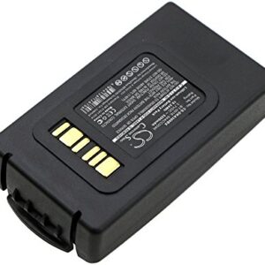 FOUNCY Battery Replacement for Datalogic Part NO: 94ACC0046, 94ACC0048, BT-0015, BT-0016, Skorpio X3, Skorpio X4